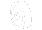 6132050210 - : Belt Pulley for Mercedes-Benz Image