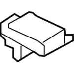 AT4Z14B422A - Body: Air Bag Sensor for Ford: Edge Image