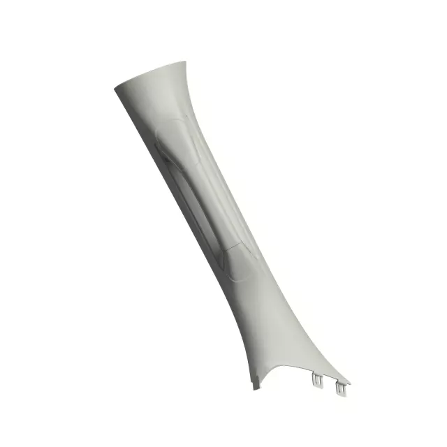 « 7KF73HL1AA – Interior Trim : Pied Avant Moulure, Côté Gauche pour Mopar Image »