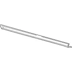 KK3Z6110176AA - Body: Rear Rocker Molding for Ford: E-Transit, Transit-150, Transit-250, Transit-350, Transit-350 HD Image