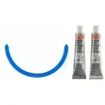 OS30702R - : Engine Oil Pan Gasket Set RTV Black silicone w/Rubber end seal for FEL-PRO Image