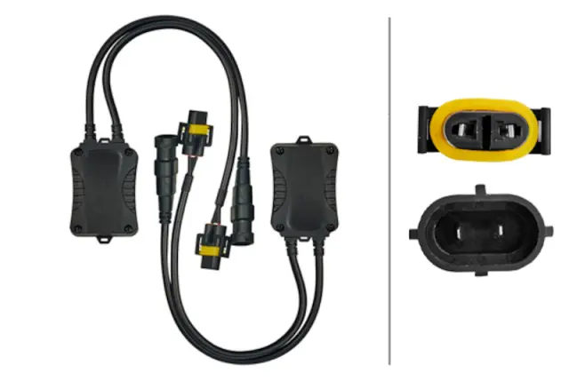 226971631 - Accessories: Hella LED Anti-Flicker Wiring Harness for Hella Image