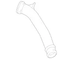 2560980307 - Engine: Upper Pipe for Mercedes-Benz Image