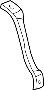 631810W002 - : Fender Stay for Infiniti Image