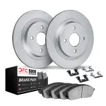 451259118 - : DFC GEOSPEC Coated Rotors with 5000 Brake Pads - Ceramic and Hardware for DYNAMIC FRICTION Image