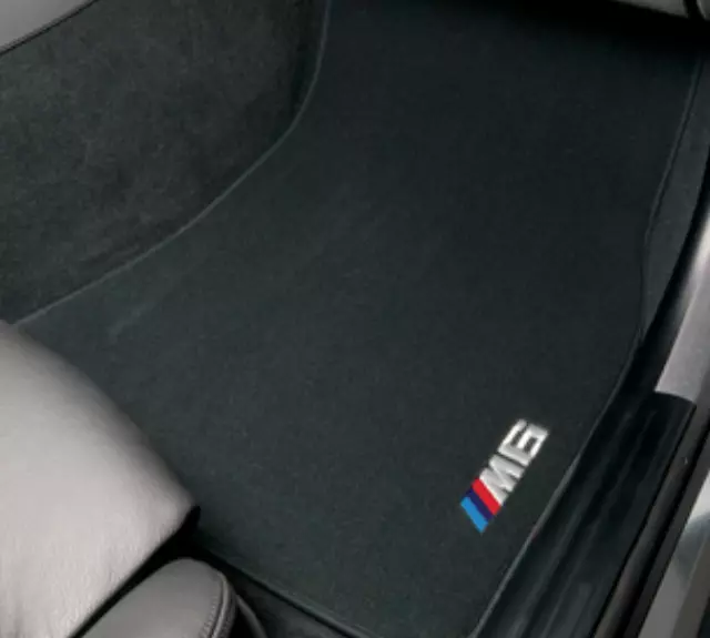 82110416739 - Interior: M6 Embroidered Carpeted Floor Mats - Coupe for BMW: 650i, M6 Image