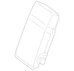 20597001011D08 - Body: Armrest for Mercedes-Benz Image