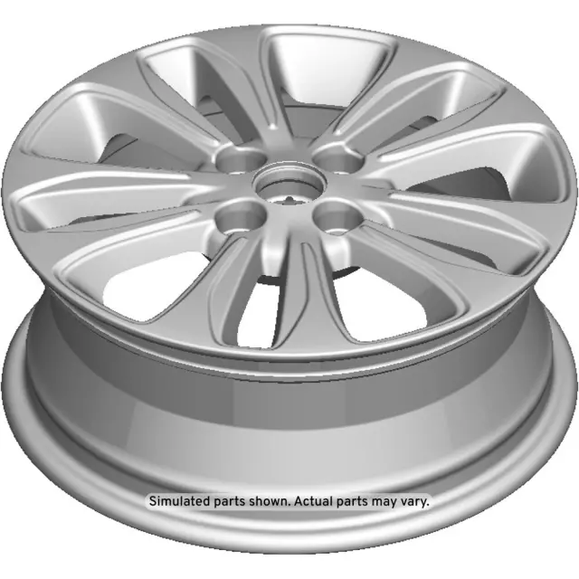 95192363 - : 2016-2018 Chevrolet Spark - 15x6-Inch Aluminum Wheel for GM Image