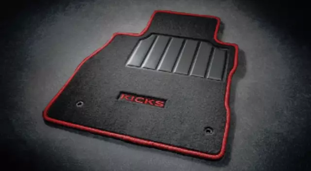 T99E25RL2B - Interior: Floor Mats, Red for Nissan: Kicks Image