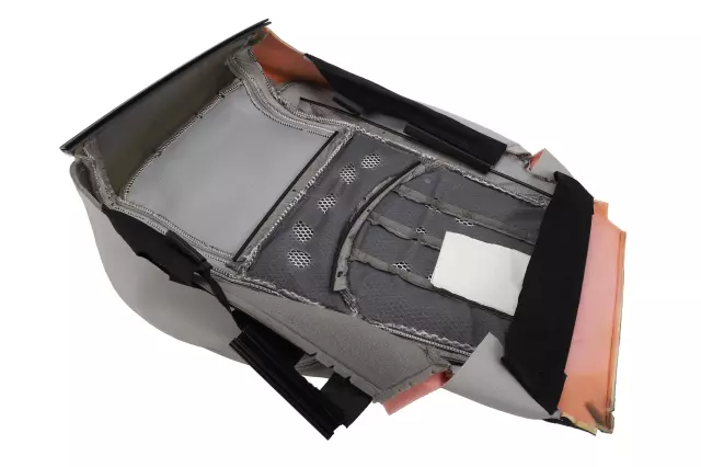 Light Titanium Passenger Seat Cushion Cover - GM (84077452)