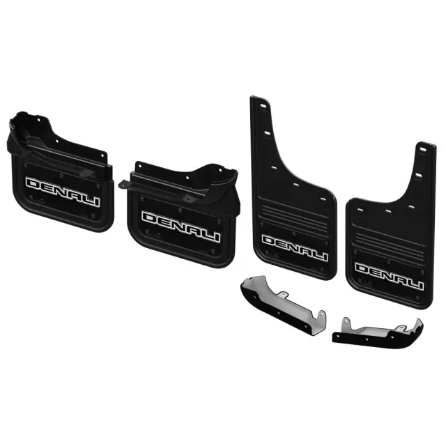 19435164 - Exterior: No-Drill Gatorback Mud Flap Kit for GMC: Sierra 2500 HD, Sierra 3500 HD Image