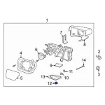 KL3Z13B374A - Body: Puddle Lamp for Ford Image