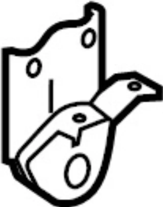 51150JU50A - Body: Tie Down Hook for INFINITI: G37, Q60 Image