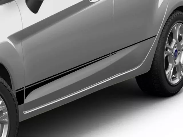 VGA6Z6320000A - Exterior: Graphics Kit - Lower Blade Side Stripe for Ford: Fiesta Image