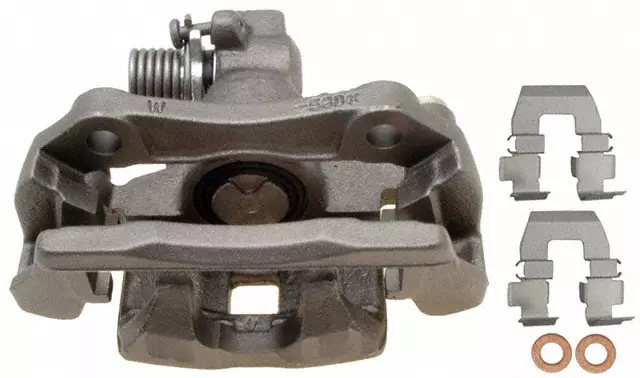 Rear Driver Side Disc Brake Caliper Assembly (Friction Ready Non-Coated), Remanufactured - GM (19141363)