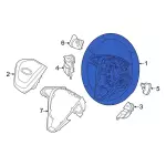 KT4Z3600SG - Steering: Steering Wheel for Ford: Edge Image