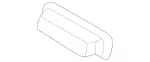16392400577D42 - : Pull Pocket for Mercedes-Benz Image