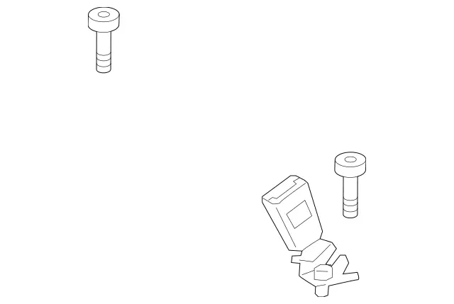 2138607501 - Rear Seat: Seat Belt Buckle for Mercedes-Benz: AMG GT 43, AMG GT 53, AMG GT 63, AMG GT 63 S, AMG GT 63 S E Performance, CLS450, CLS53 AMG, E300, E350, E43 AMG, E53 AMG, E63 AMG S Image image