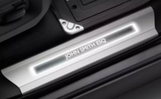 VPLWS0209 - Exterior: Sill Treadplates, Personalized, Illuminated for Land-Rover Image