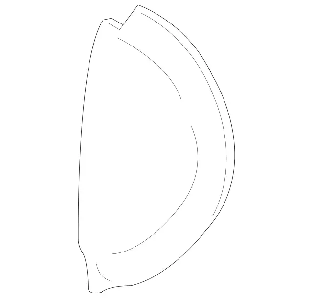 17168007839051 - Body: End Cap for Mercedes-Benz Image