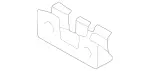 1249889878 - Windows: Turn Retainer, Fastener for Mercedes-Benz: 180C, 190, 190D, 190E, 200, 200D, 220, 250C, 250S, 250SE, 260E, 280E, 300CE, 300D, 300E, 300TD, 300TE, 400E, 450SE, 450SEL, 500E, 500SL, 600SL, C220, C230, C280, C320, C43 AMG, CL550, CL600, CL63 AMG, CL65 AMG, CLK430, CLK63 AMG, E420, E430, S430, S55 AMG, SL320, SL500, SL55 AMG, SL550, SL600, SL63 AMG, SL65 AMG, SLK230, SLK280, SLK300, SLK320 Image