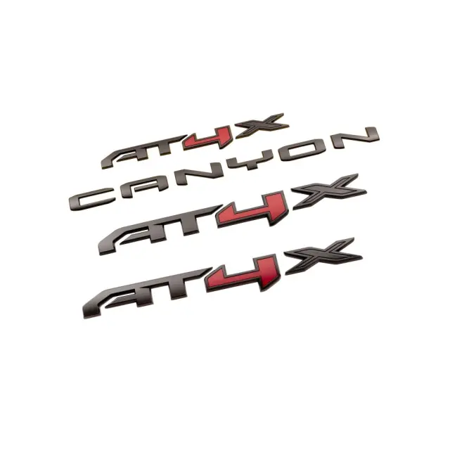 86557053 - Exterior: Canyon AT4X Emblems - Black for GMC: Canyon Image