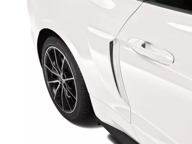 VHR3Z63279D36AK - Exterior: Scoops - Side Quarter - White Platinum for Ford Image