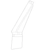 1909180200 - Driver Seat: Seat Backrest End Stop for Mercedes-Benz Image