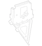 1665452840 - Electrical Equipment and Instruments: Holder for Mercedes-Benz Image