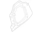 23168003087H52 - Body: Lower Column Cover for Mercedes-Benz Image