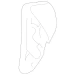 2169100271 - Driver Seat: Grab Handle for Mercedes-Benz: CL550, CL600, CL63 AMG, CL65 AMG Image