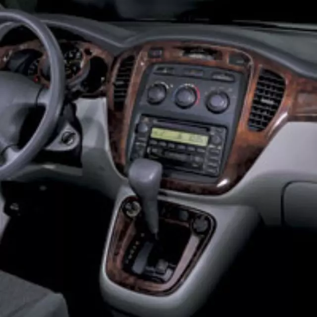 PTS1048010 - Interior: Molded Dash Appliques, Simulated Burlwood for Toyota: Highlander Image