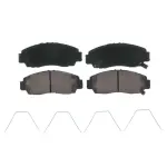 1BP00447AA - : Disc Brake Pad Set for Acura: TSX | Honda: Accord, Civic Image