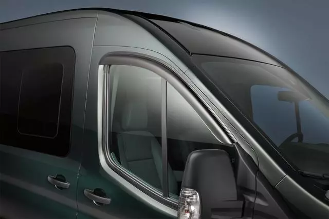 VGK4Z18246B - Exterior: 2015-2018 Ford Air Deflectors Side Windows for Ford: Transit-150, Transit-250, Transit-350, Transit-350 HD Image