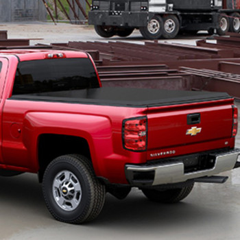 Bed Tonneau Cover By Revandreg;, Hard Folding - GM (19433563)