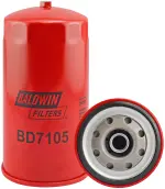 BD7105 - : Dual-Flow Lube Spin-on for Baldwin Image