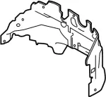 678104GA0A - Body: Insulator for Infiniti Image