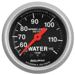 3332M - : GAUGE, WATER TEMP, 2 1/16", 50-115?C, MECHANICAL, SPORT-COMP for AutoMeter Image