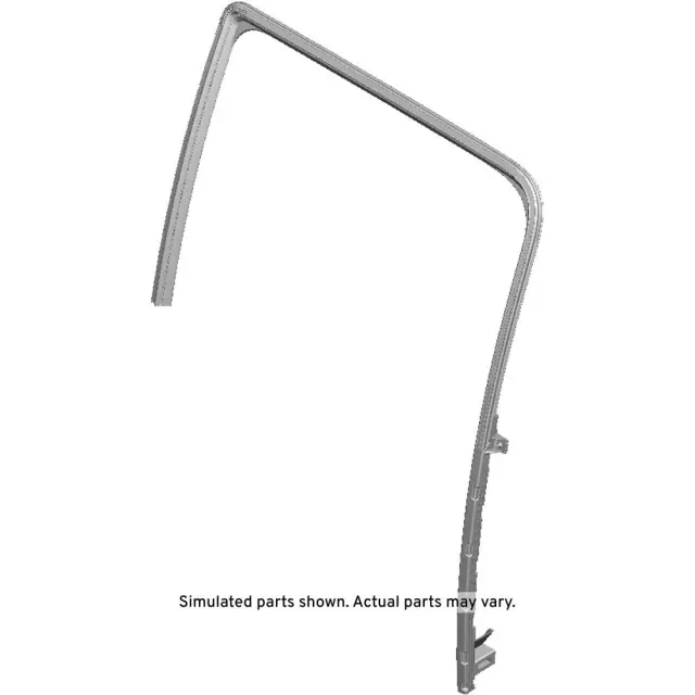 84462124 - : Driver Side Door Window Glass Run Channel for Chevrolet: Silverado 1500, Silverado 2500 HD, Silverado 3500 HD | GMC: Sierra 1500, Sierra 2500 HD, Sierra 3500 HD Image