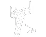 2039100414 - Body: Valve Bracket for Mercedes-Benz Image