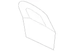 20588505248796 - : Tow Bracket Cover for Mercedes-Benz Image