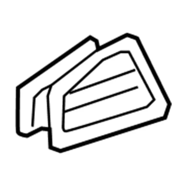 EM2Z19893AA - Body: Louver for Ford: Edge Image