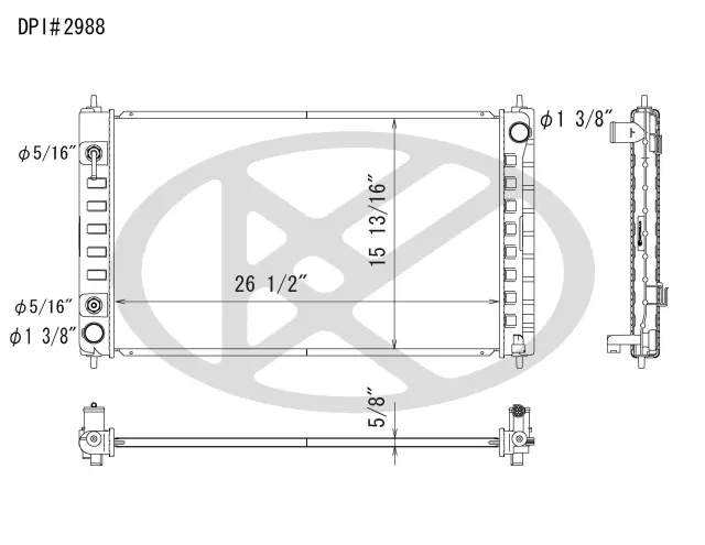 A2988 - : Koyorad Radiator for Koyo Image