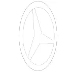 1648170016 - : Emblem for Mercedes-Benz Image