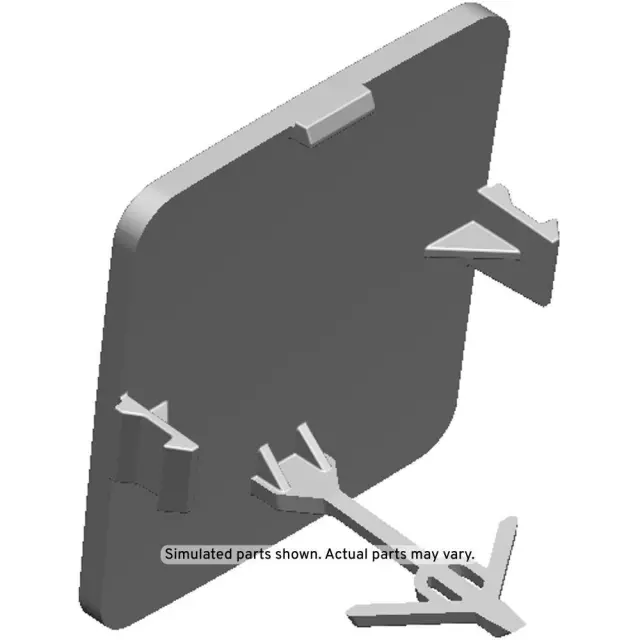 84139575 - : Part# 84139575 Jet Black Rear Seat Actuator Finish Cover Bolt Cap for Chevrolet: Equinox | GMC: Terrain Image