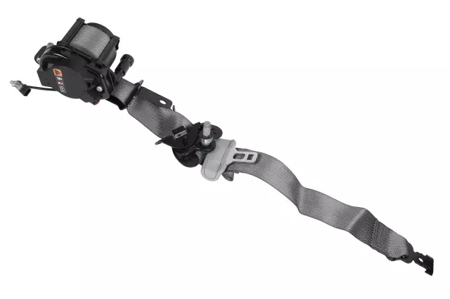 Part# 84572111 Dark Ash Gray Passenger Seat Belt with Retractor and Pre-Tensioner - GM (84572111)