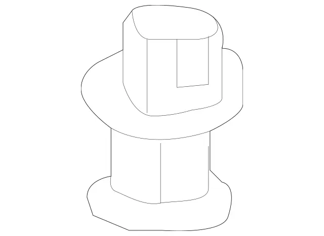 9910700 - Covering and Lining: Cover Clip for Mercedes-Benz: CLE300, CLE450, CLE53 AMG, E400, E450, E53 AMG Image image