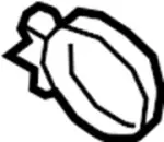 155500911 - Engine: Tube Clamp for INFINITI: G20 Image image