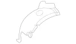 2038841322 - Attachment Parts: Cover for Mercedes-Benz Image