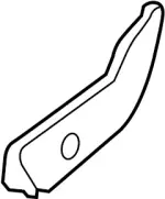 873805DA0A - Body: Outer Finish Panel for Infiniti Image